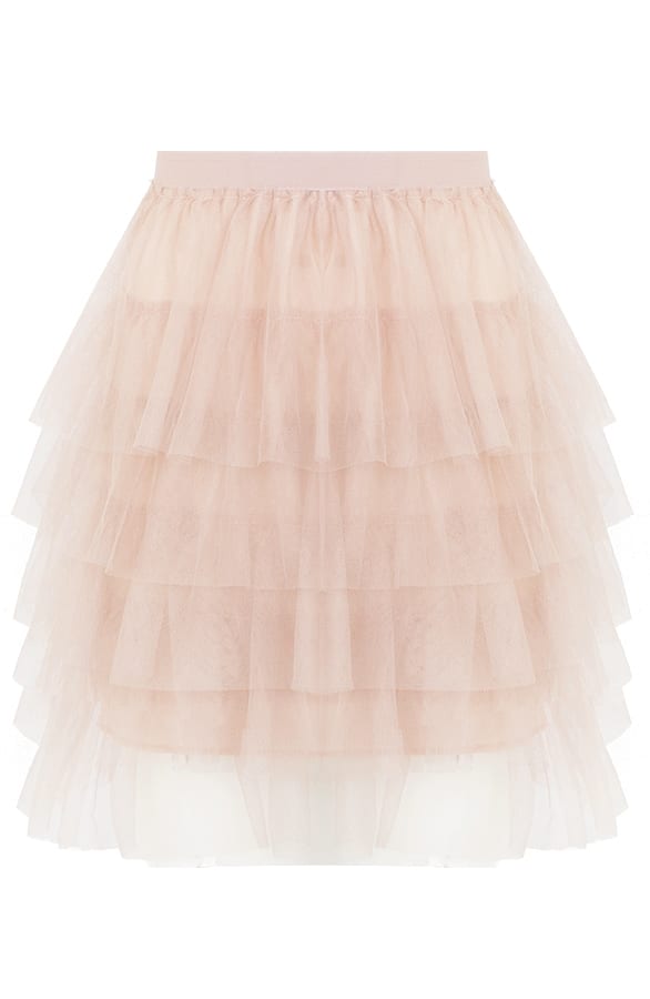 Kelly Tule Rok Dames Beige – shoparchief