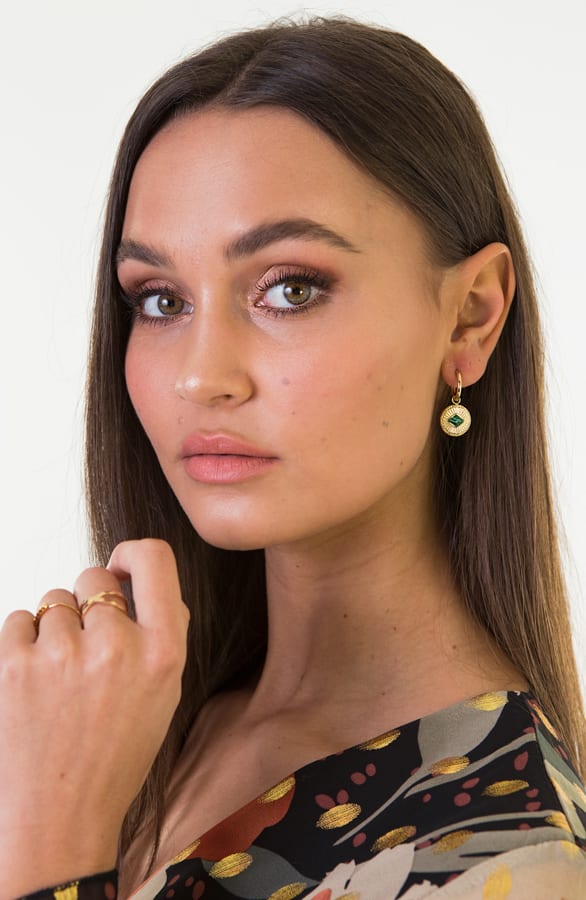 Lauren Oorbellen Groen – shoparchief — foto 3