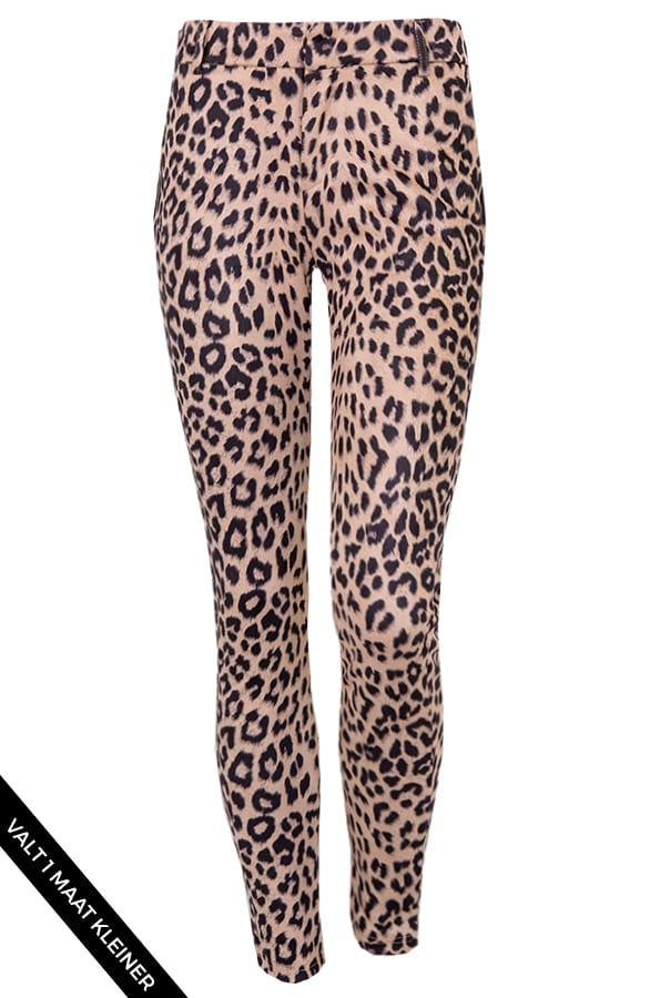 Lise Leopard Pants Beige – shoparchief