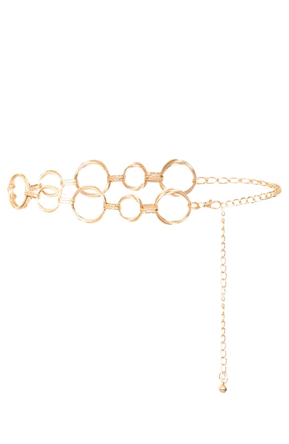 Josine Circle Riem Goud β shoparchief