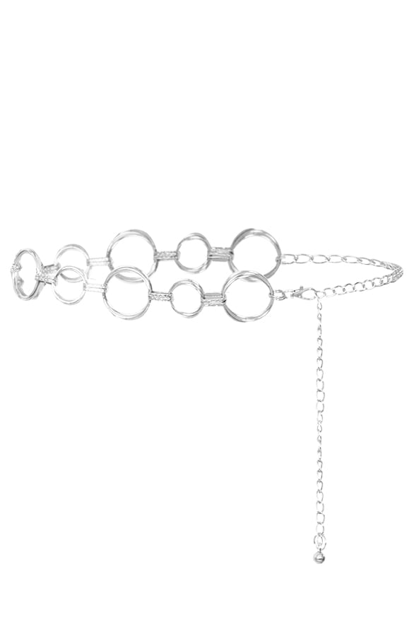 Josine Circle Riem Zilver – shoparchief