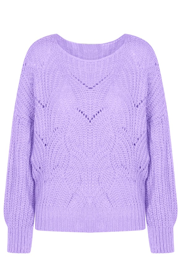 Yara Sweater Lila – shoparchief