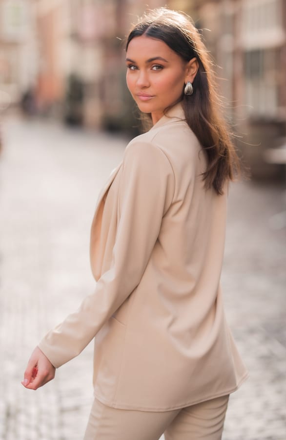 Blazer Nové Beige – shoparchief — foto 3