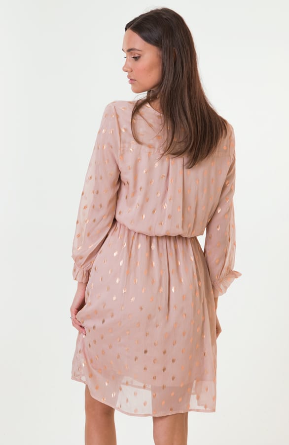 Hellen Dotted Dress Pink – shoparchief — foto 3
