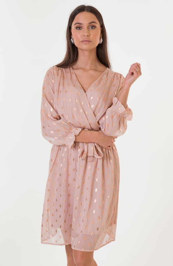 Hellen Dotted Dress Pink – shoparchief — foto 2