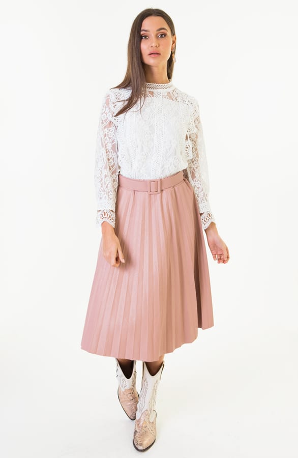 Kanten Blouse Eloise Wit – shoparchief — foto 4