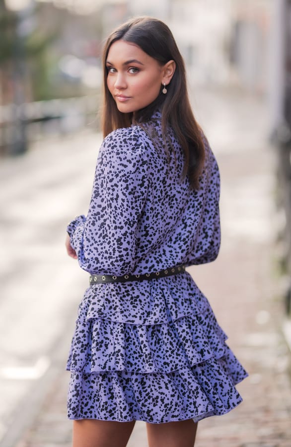 Leopard Rok Ivy Lila – shoparchief — foto 4