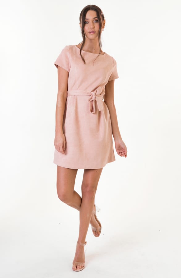 Margot Suede Jurk Roze – shoparchief — foto 2