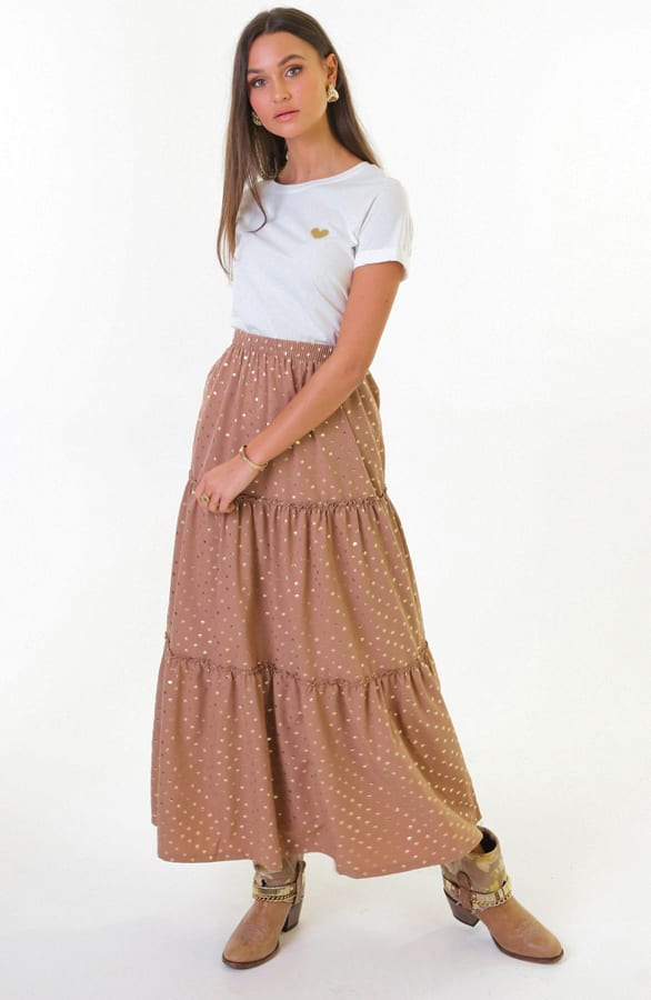 Maxi Rok Kelsey Camel – shoparchief