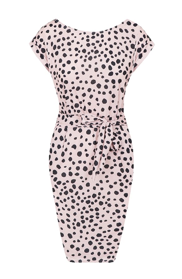 Noa Cheetah Strikjurk Roze – shoparchief