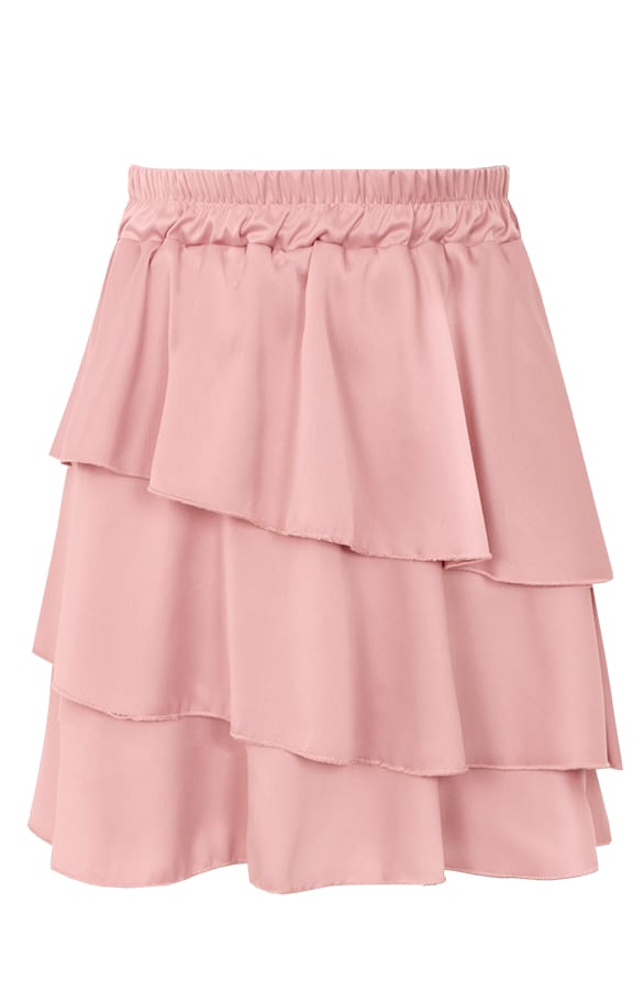 Olivia Satijnen Rok Roze – shoparchief