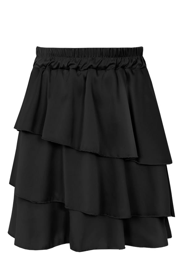 Olivia Satijnen Rok Zwart – shoparchief