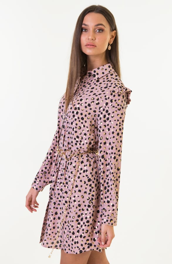 Print Jurk Rosalie Roze – shoparchief — foto 4