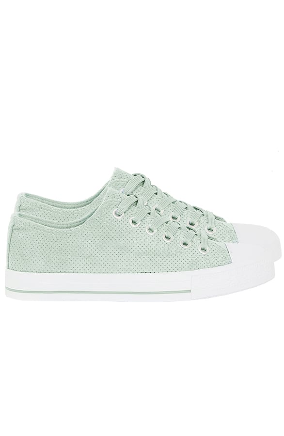 Suede Sneakers Soof Mintgroen – shoparchief