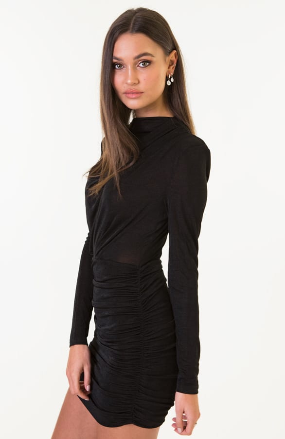 Waterval Jurk Cilia Zwart – shoparchief — foto 3