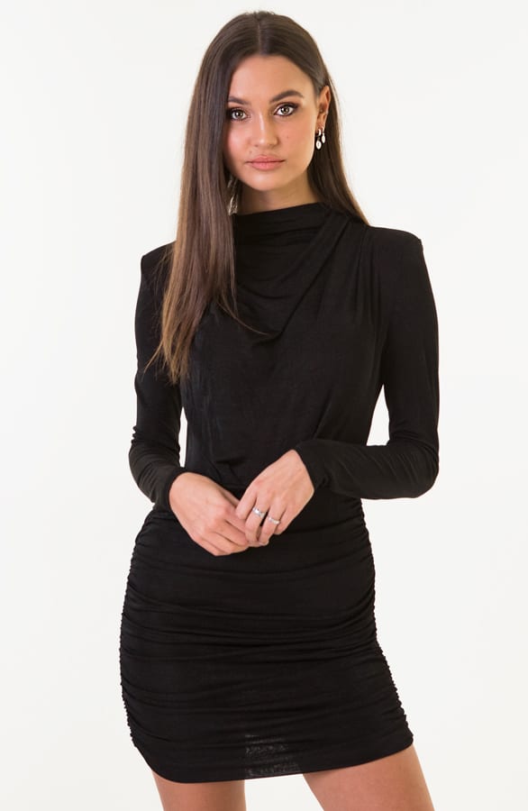 Waterval Jurk Cilia Zwart β shoparchief