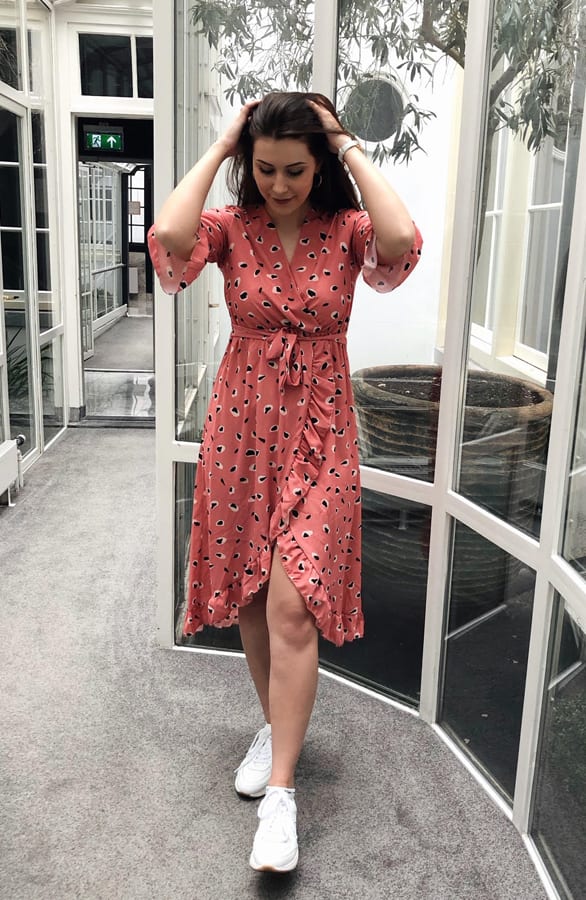 Eliza Jurk Panter Oud Roze – shoparchief — foto 2