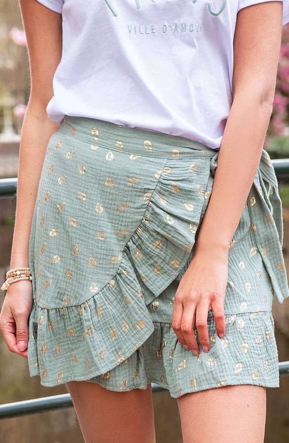Leaves Rok Sophie Mint – shoparchief — foto 3