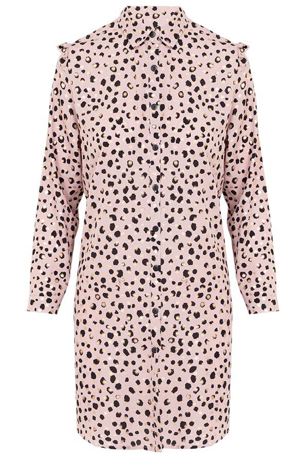 Print Jurk Rosalie Roze – shoparchief