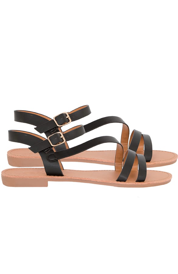 Sandalen Ava Zwart – shoparchief
