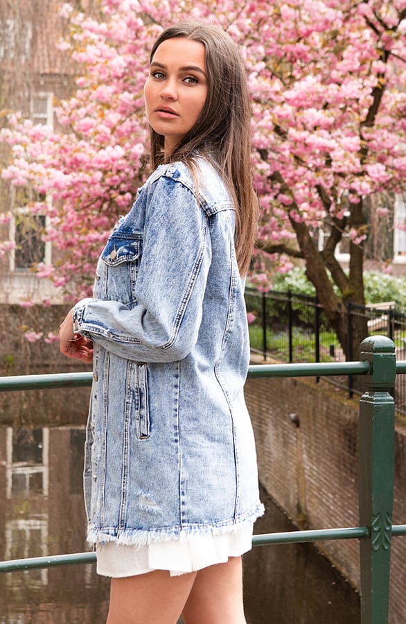 Sarah Denim Jacket Blue – shoparchief — foto 3