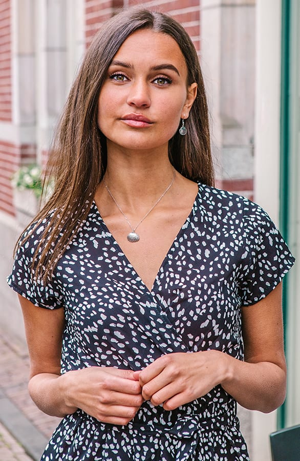 Schelp Ketting Denise Zilver – shoparchief — foto 2