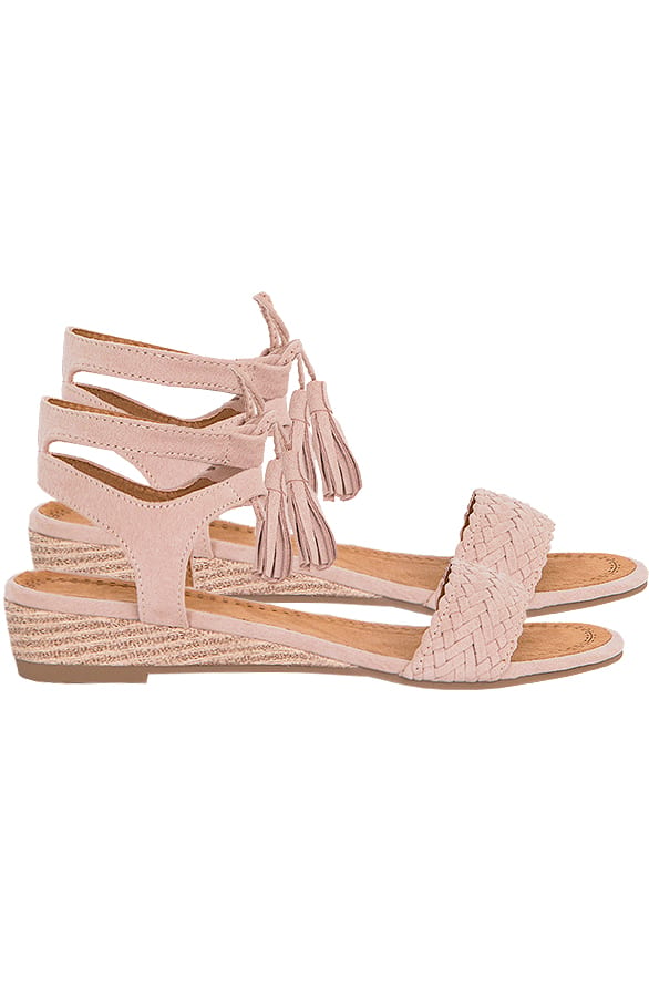 Vlecht Sandalen Felicia Beige – shoparchief