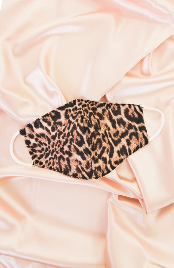 Leopard Mondkapje Layla Bruin – shoparchief