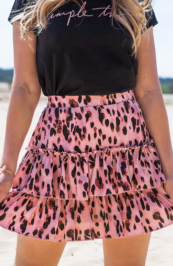 Leopard Rok Fenna Roze – shoparchief — foto 2