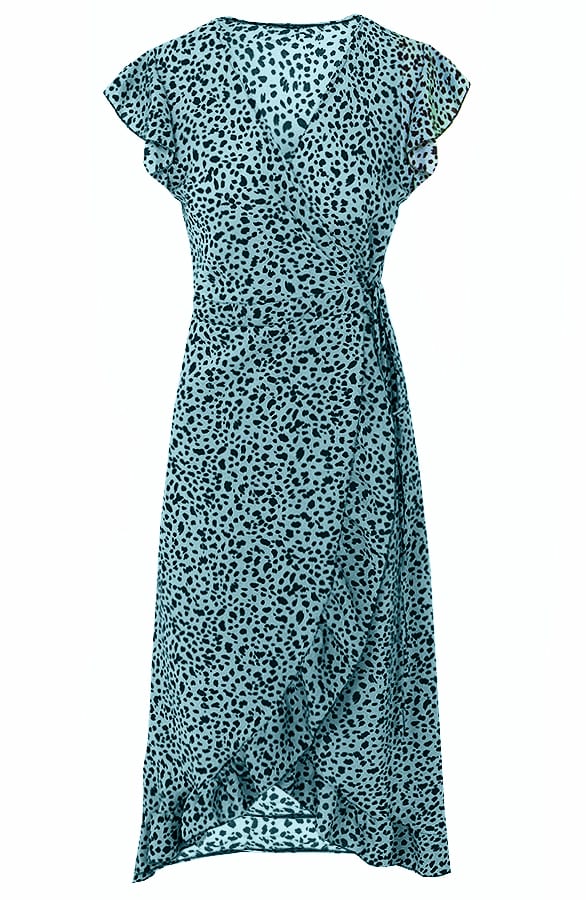 Midi Jurk Cheetah Jenny Mint – shoparchief