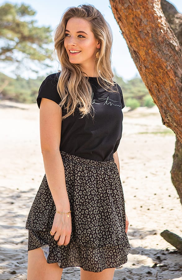Panter Rok June Legergroen – shoparchief — foto 4
