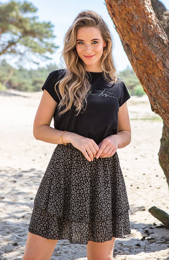 Panter Rok June Legergroen – shoparchief — foto 2