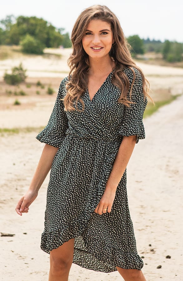 Ayla Cheetah Dress Black – shoparchief — foto 2