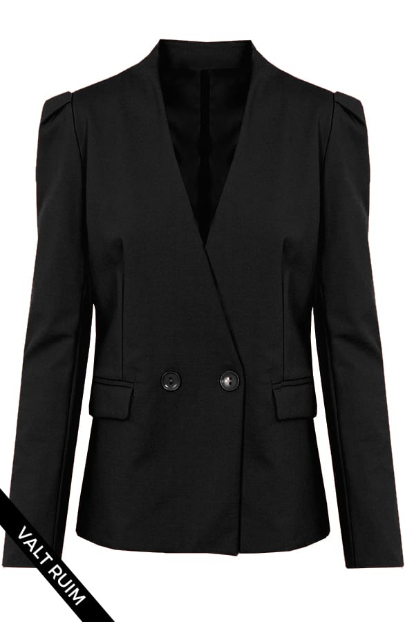 Blazer Pofmouwen Kyra Zwart – shoparchief