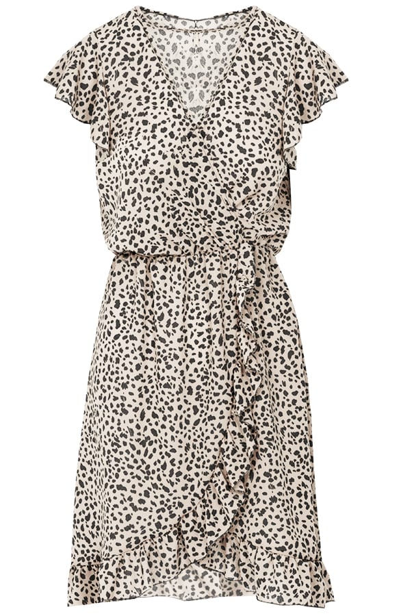 Cheetah Jurk Zara Beige – shoparchief