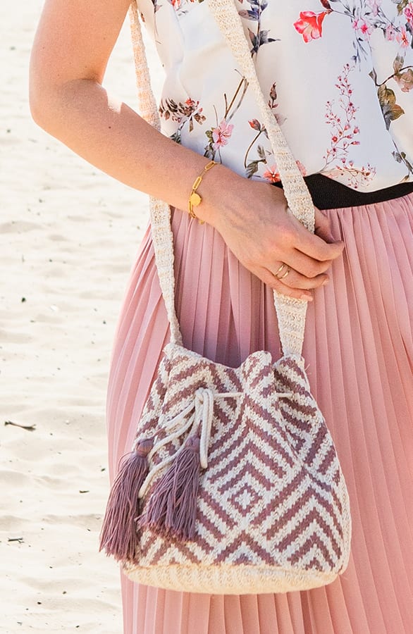 Mochila Tas Aztec Oud Roze – shoparchief