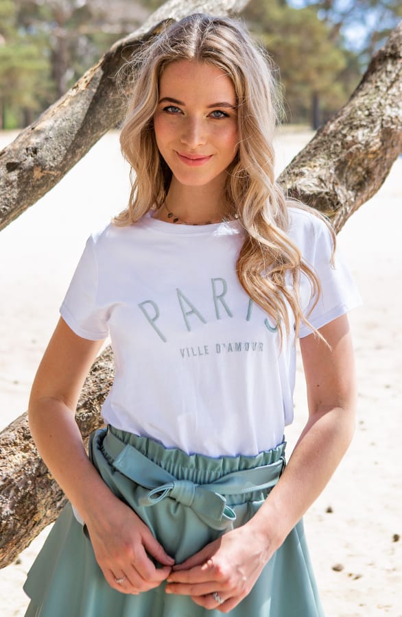 Paris Top Felice Mint – shoparchief — foto 3