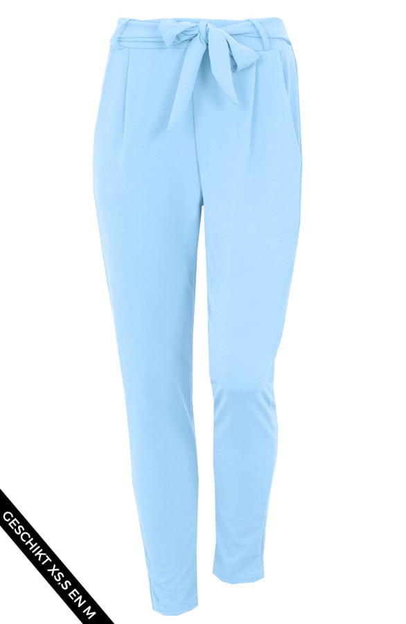 Strik Broek Claire Babyblauw – shoparchief