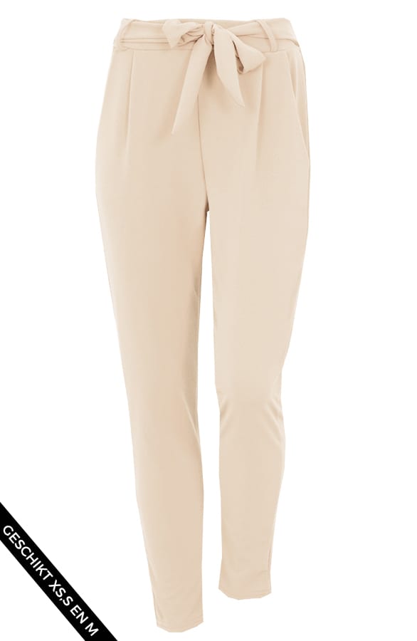 Strik Broek Claire Beige – shoparchief