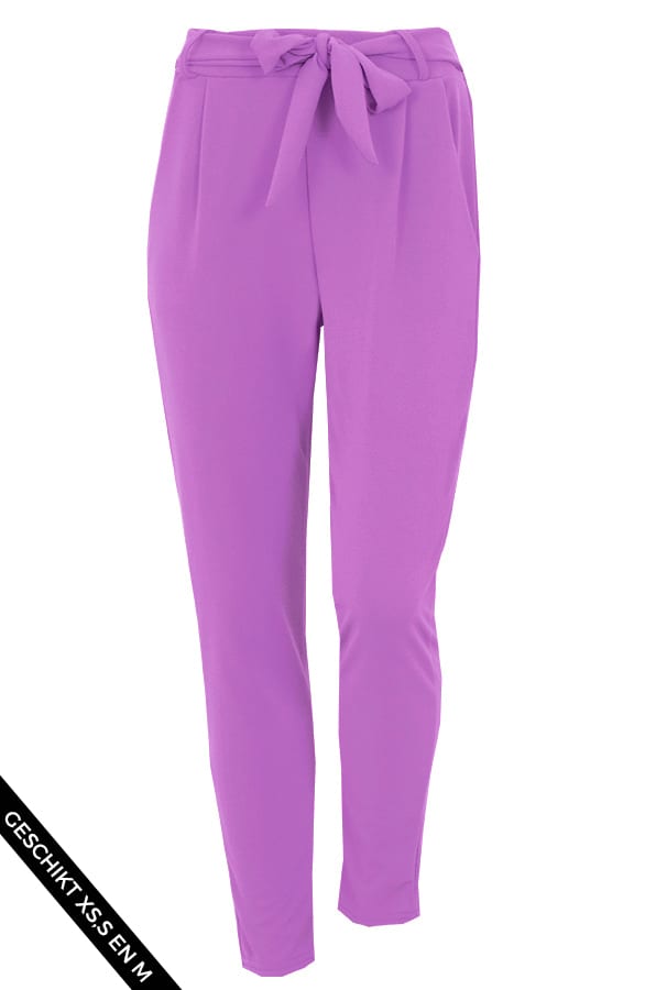 Strik Broek Claire Lila – shoparchief
