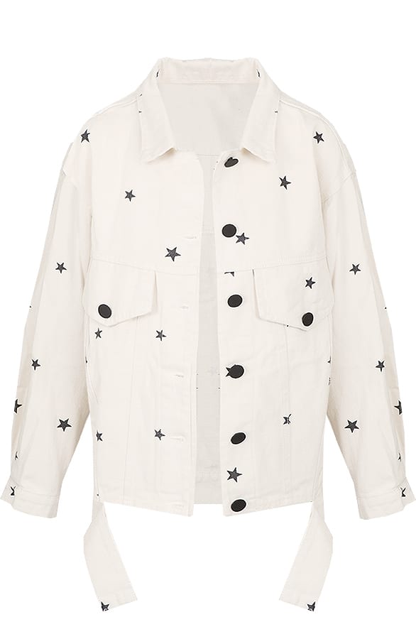 Tara Star Jacket Beige – shoparchief