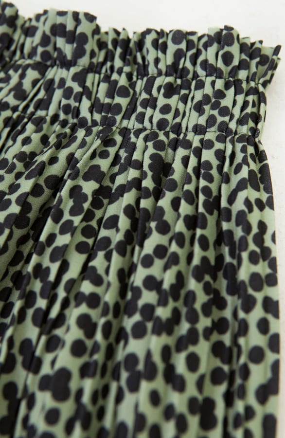 Cheetah Plisse Rok Marlie Army – shoparchief — foto 4