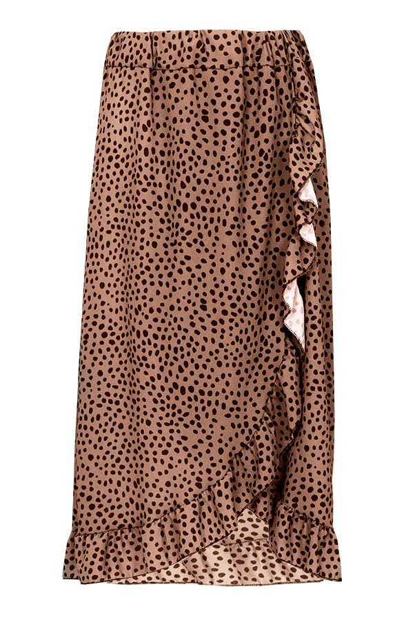 Cheetah Rok Juul Camel – shoparchief
