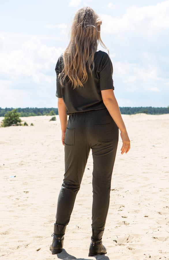 Jumpsuit Stacey Legergroen – shoparchief — foto 3