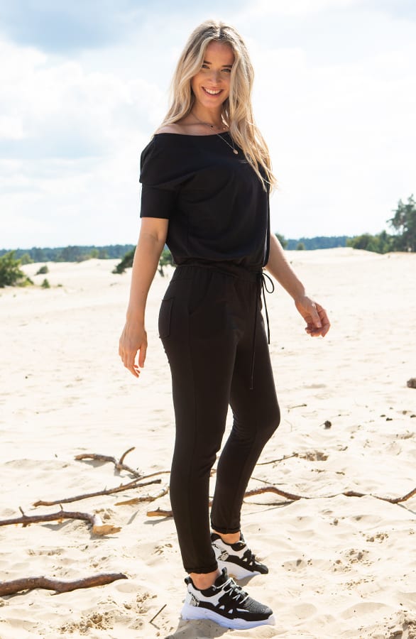 Jumpsuit Stacey Zwart – shoparchief — foto 3