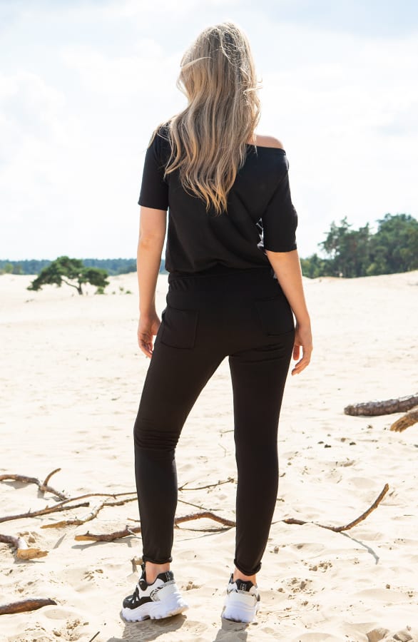 Jumpsuit Stacey Zwart – shoparchief — foto 4