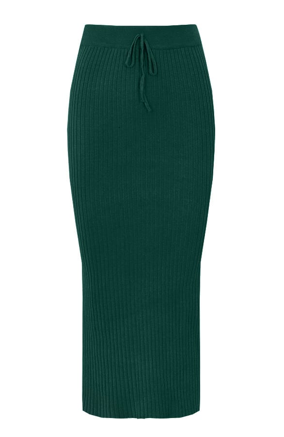 Maureen Twinset Rok Smaragdgroen – shoparchief
