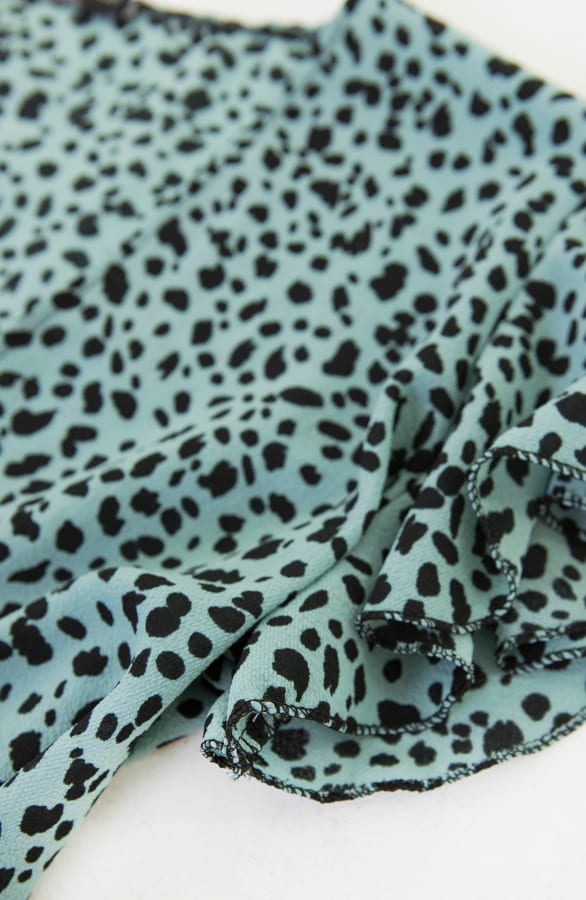 Midi Jurk Cheetah Jenny Mint – shoparchief — foto 4