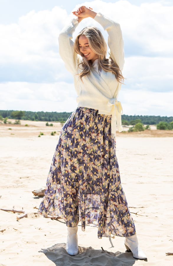 Midi Leaves Rok Aylin – shoparchief — foto 2