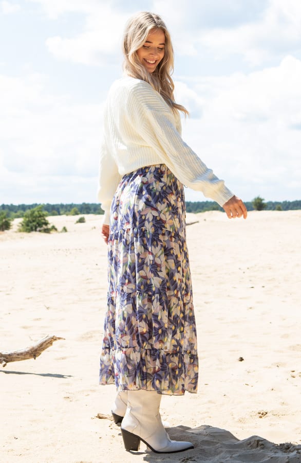 Midi Leaves Rok Aylin – shoparchief — foto 3
